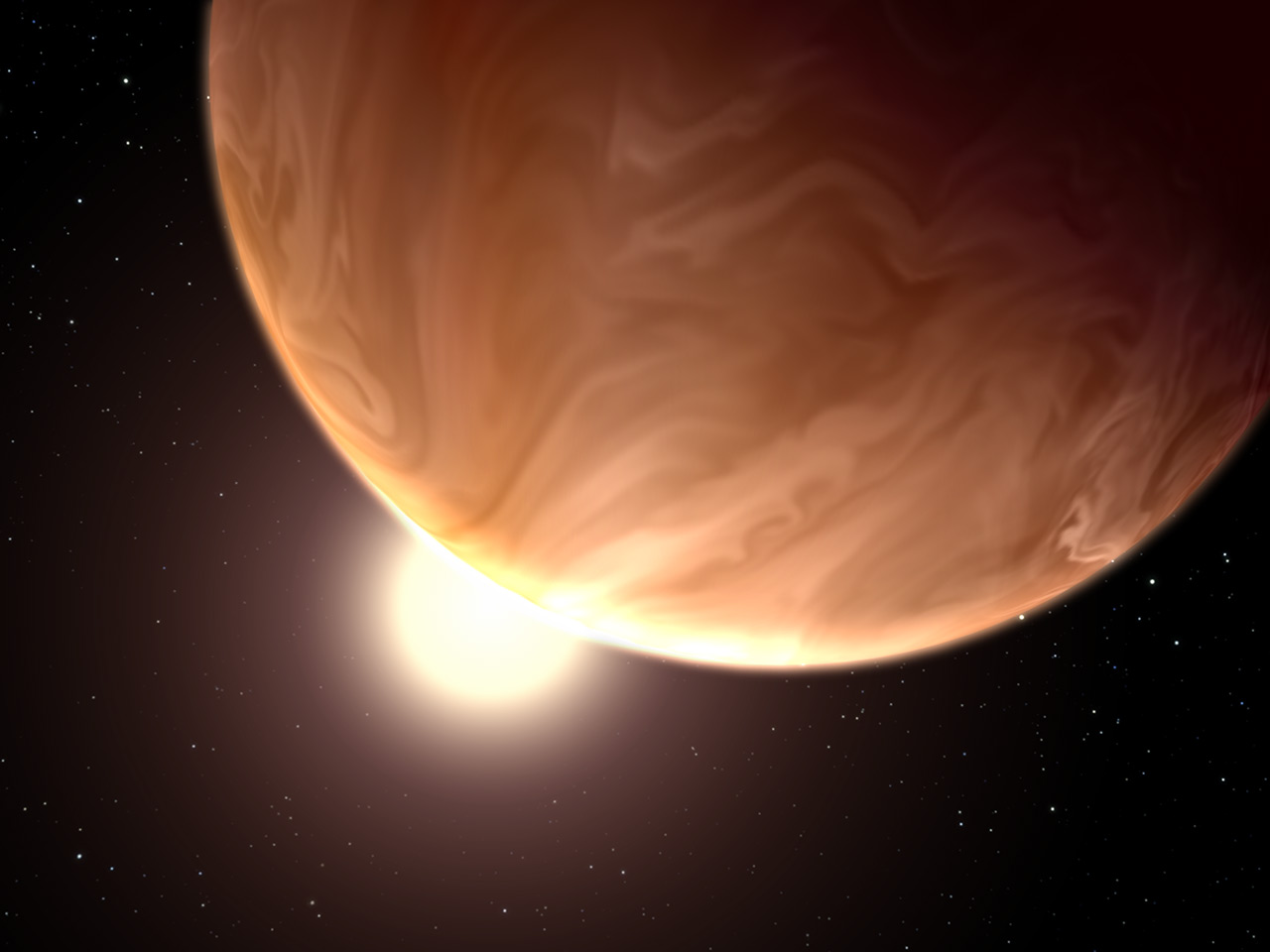 Hubble Telescope Reveals Super-Planets Covered in Alien Clouds